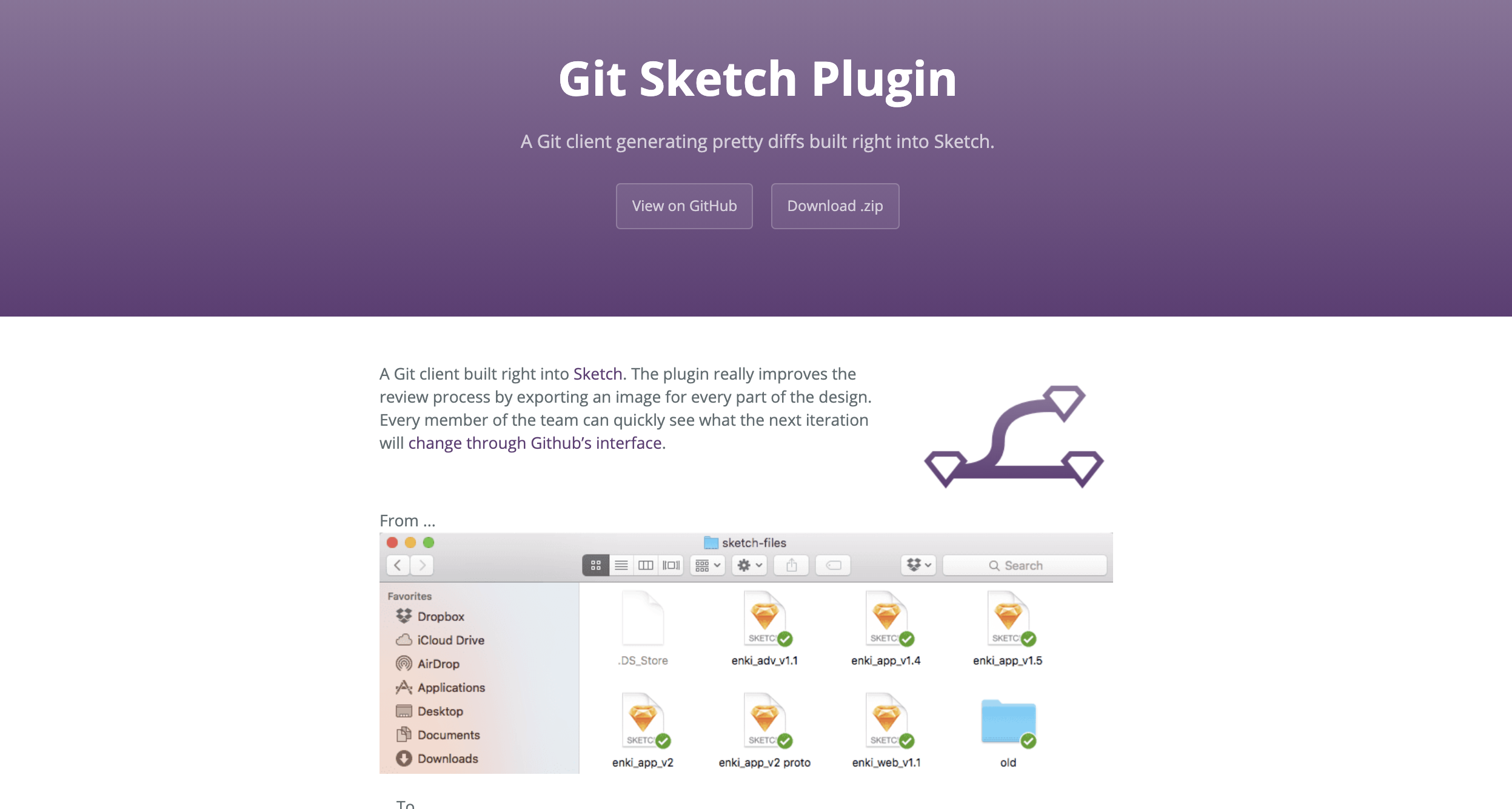 GIT sketch plugin