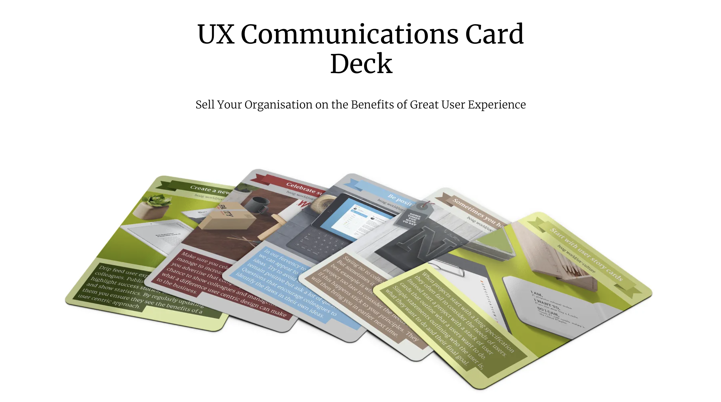 UX cards