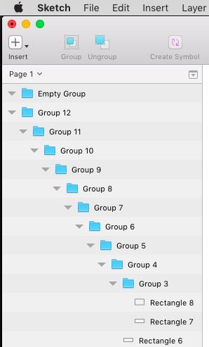 CLEANUP USELESS GROUPS sketch plugin