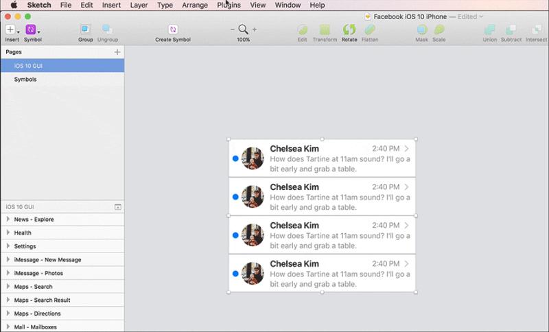 Tinyfaces : Sketch plugin