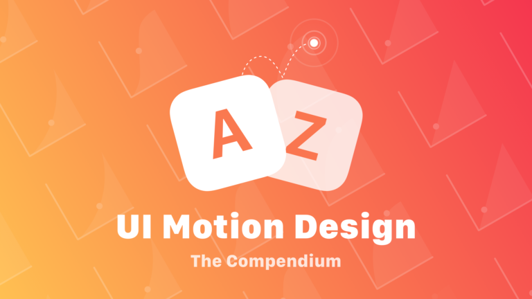 UI motion design