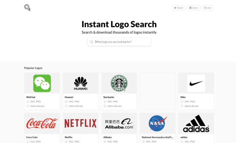 Instant logo search