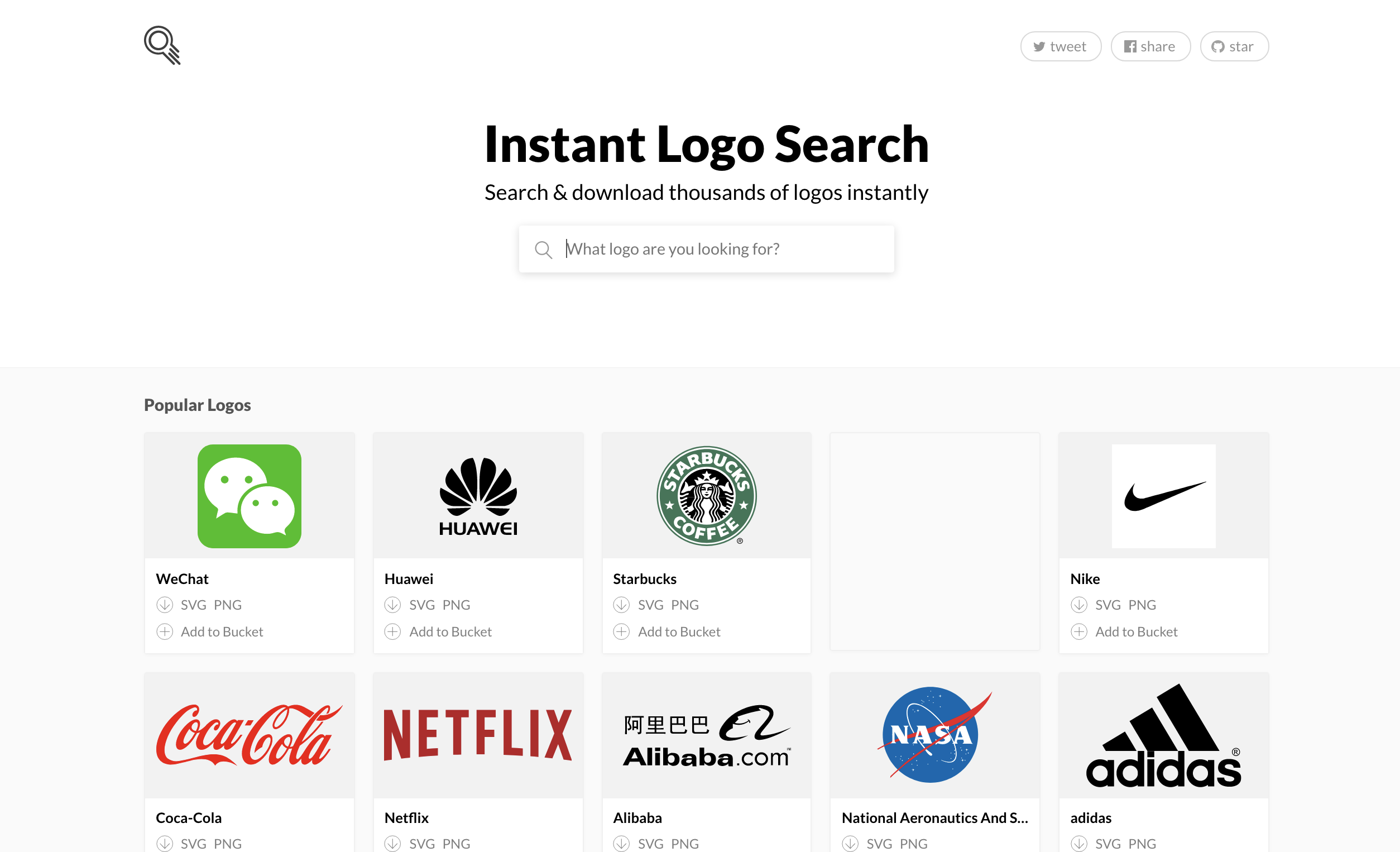 INSTANT LOGO SEARCH