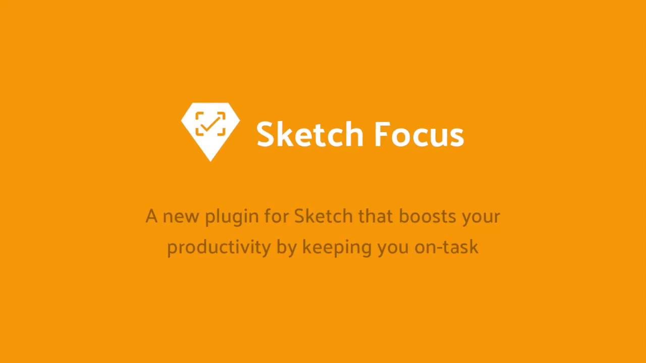 FOCUS : sketch productivityplugin