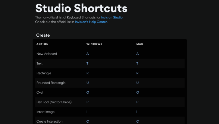 StudioShortcuts