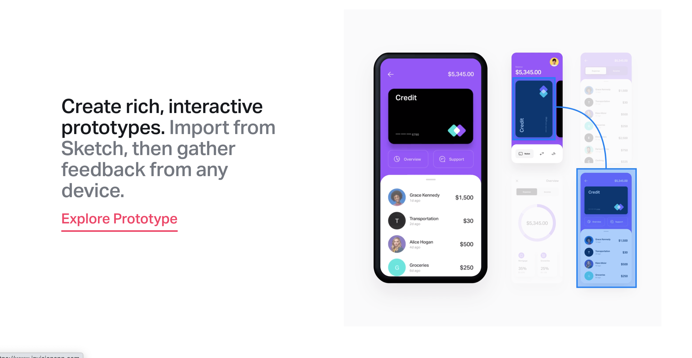 Invision, nouvelle application mobile