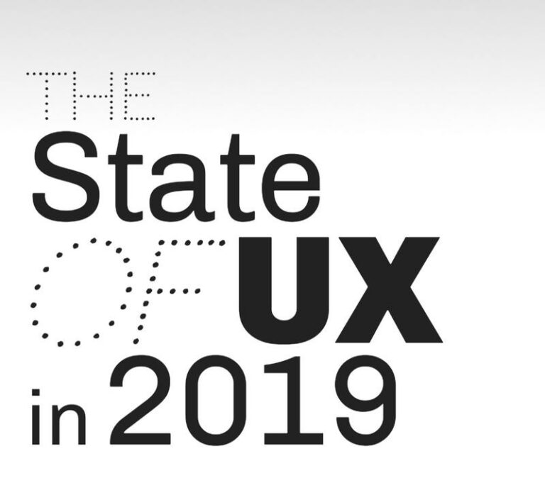 The state of UX in 2019