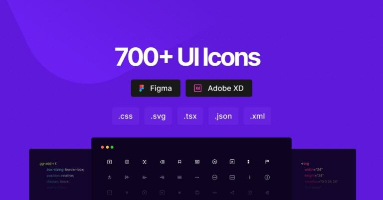 700 icons