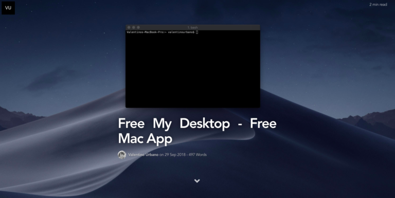 FreeMyDesktop