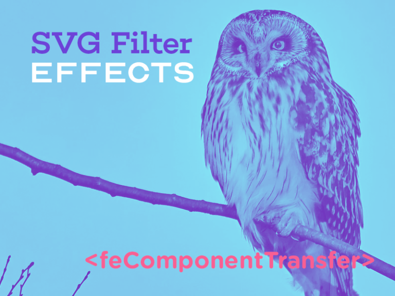 SVGFilterEffects feComponent2 featured