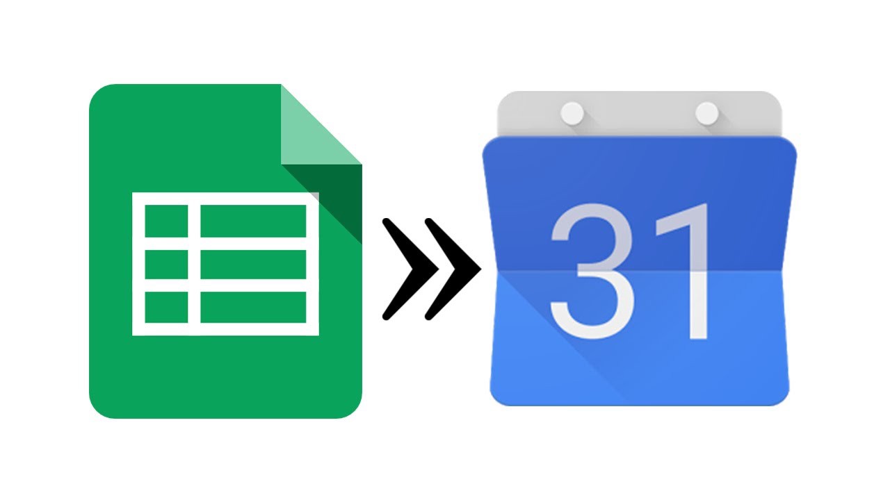 Google Spreadsheet à Google Calendar : création de script