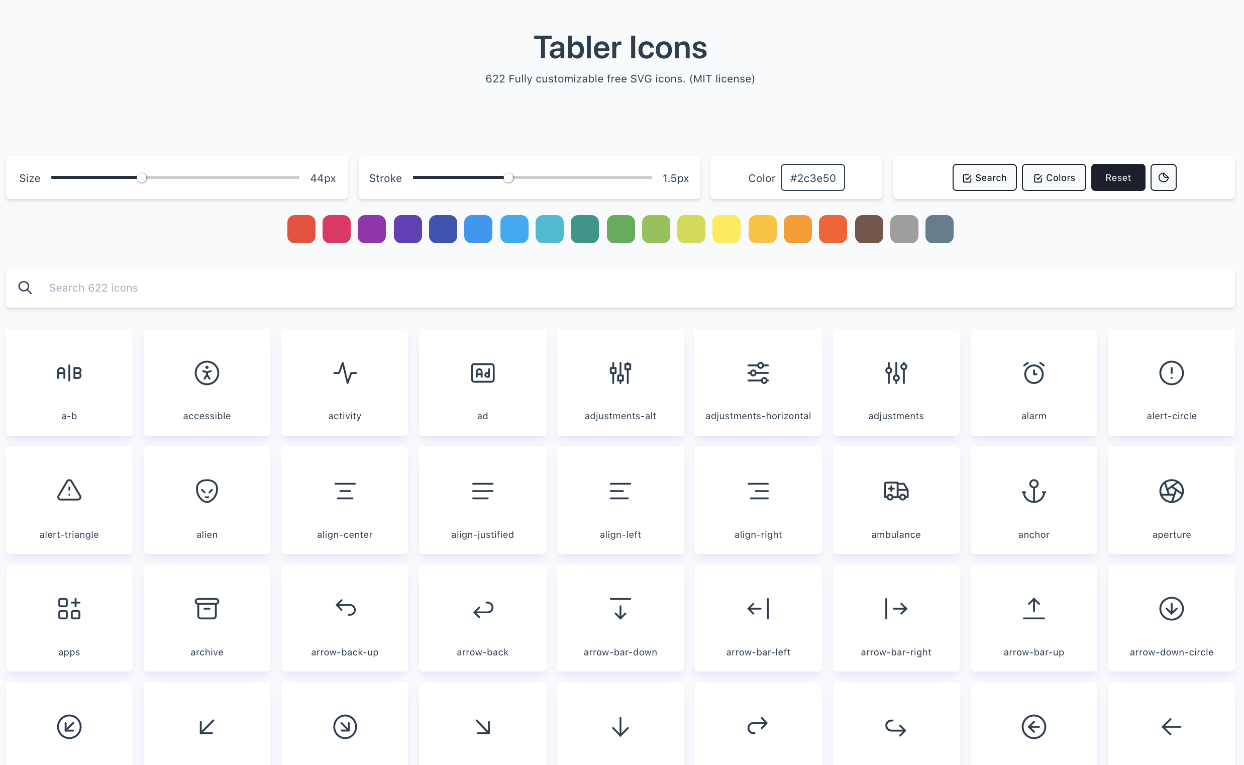 TABLER ICONS