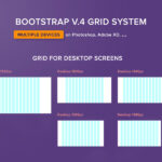 freebie bootstrap v 4 grid system psd xd fig png v3