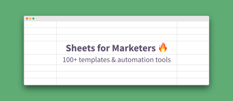 google sheets templates