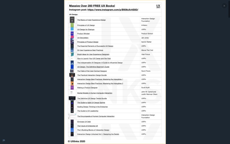 UXbooks