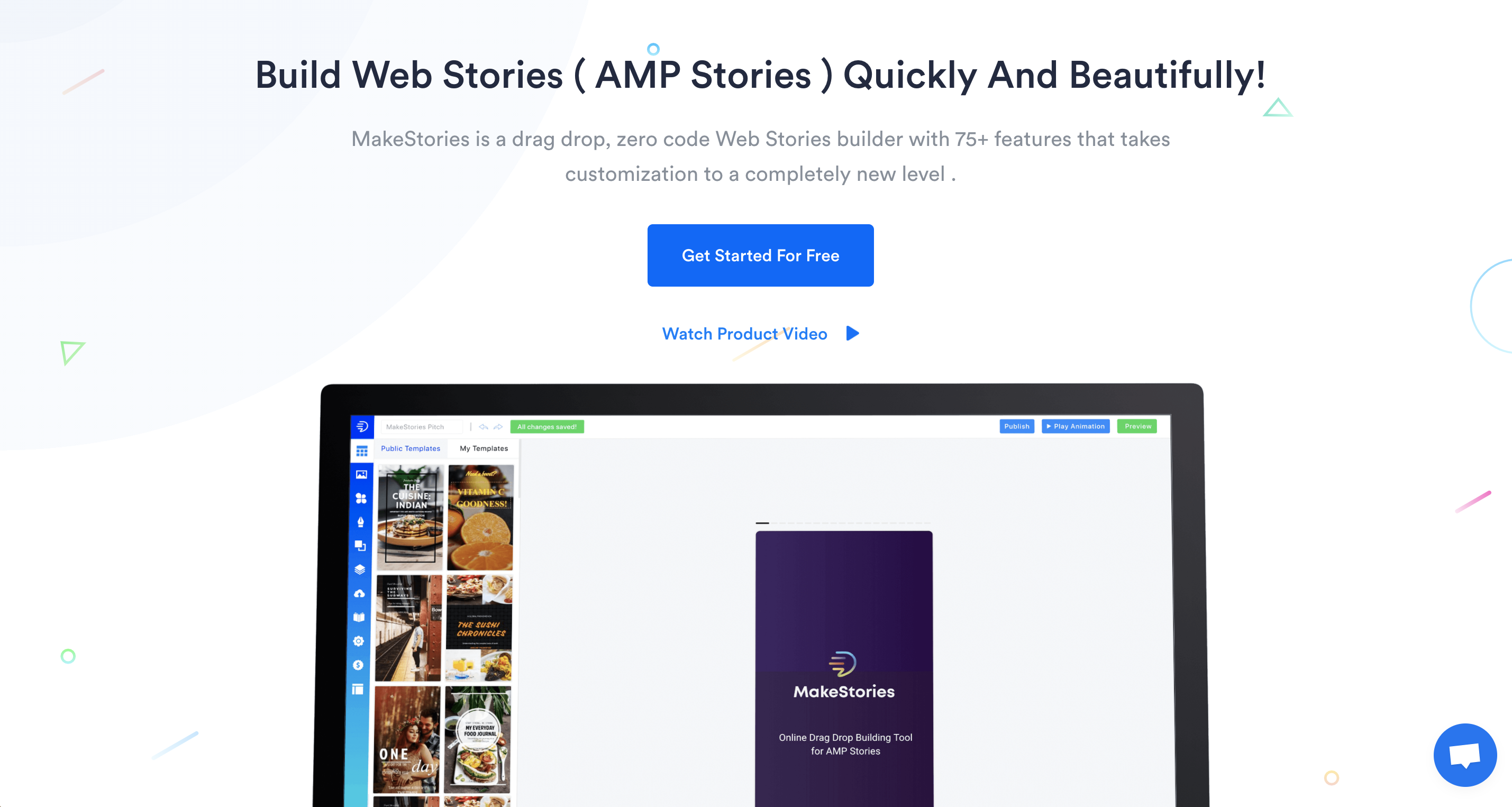 MAKESTORIES : créer facilement des Web Stories