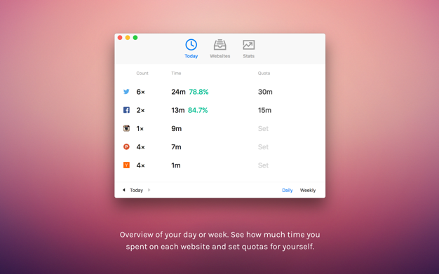 ESCAPE 2 : Trackez votre activité sur MacOS