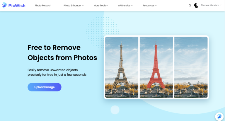 PICWISH : RETIRER DES OBJETS DE VOS PHOTOS