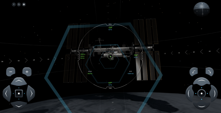 ISS SIM SPACE X