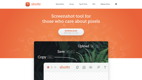 SHOTTR : outil de screenshot évolué et gratuit