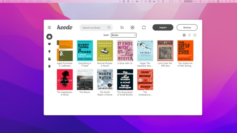 KOODO : Ebook reader open source