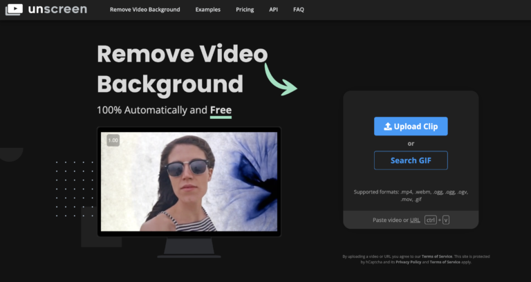 UNSCREEN : Supprimer les arrières plans de vos vidéos