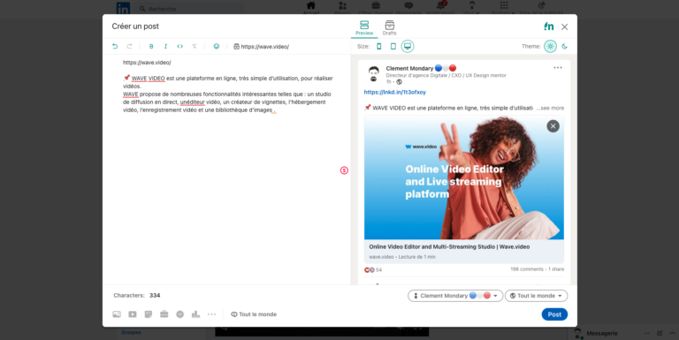 AuthoredIN : Améliorer la rédaction de vos posts linkedin