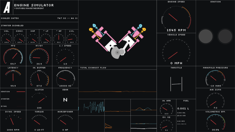 Engine Simulator : simulation d’un moteur a combustion