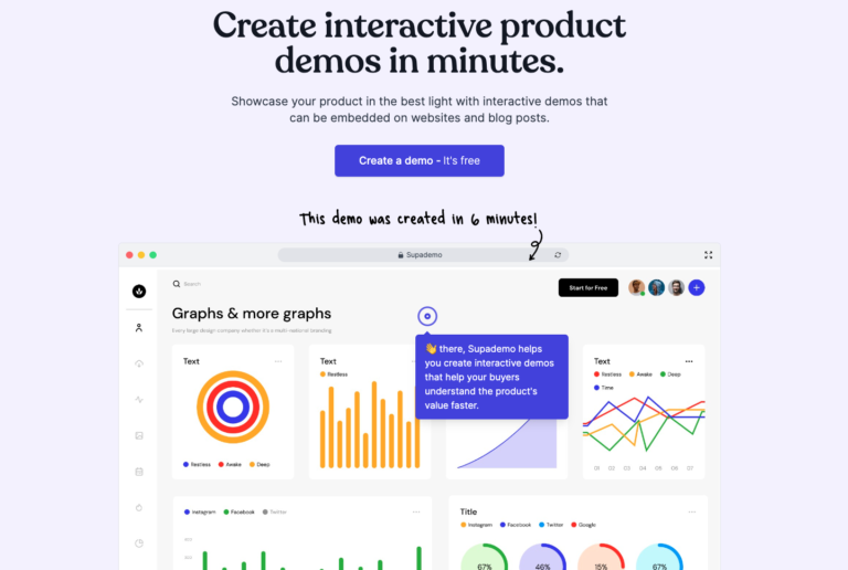 SUPADEMO : Créez des démonstrations interactives de produits en quelques minutes