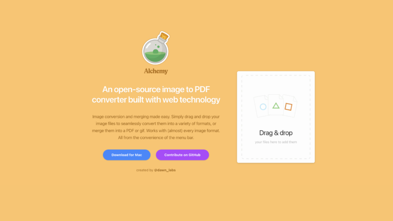ALCHEMY : Convertisseur de fichier et fusion de fichiers en pdf