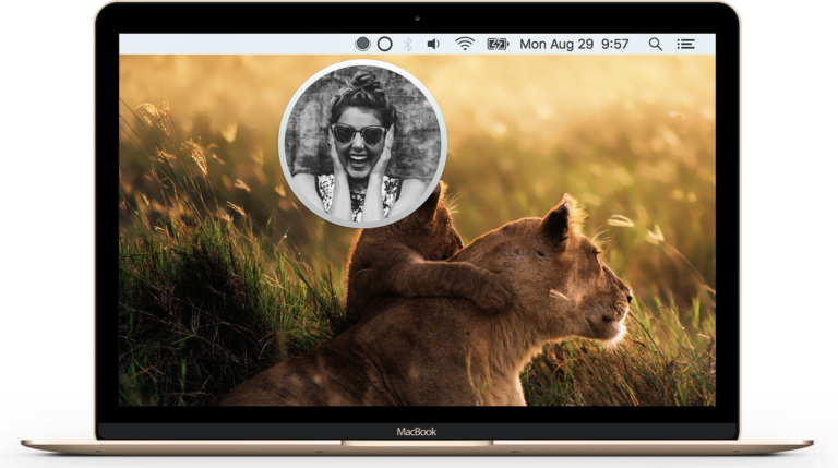 PEARL : Prévisualisation de votre caméra Mac