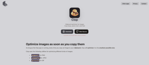 CLOP : Optimisation automatique de vos images