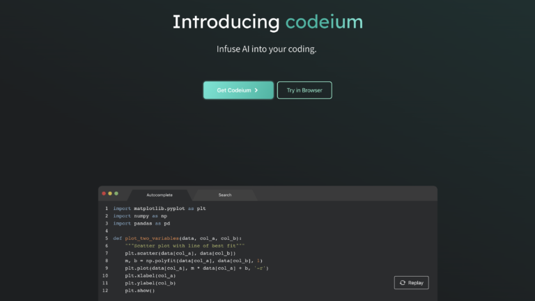 CODEIUM : Un assistant IA pour vous aider à coder