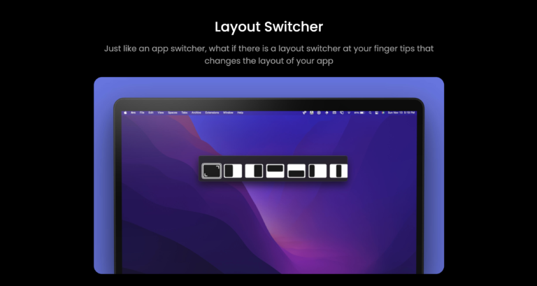 LAYOUT SWITCHER : Agencez vos fenêtres facilement via OPT+TAB