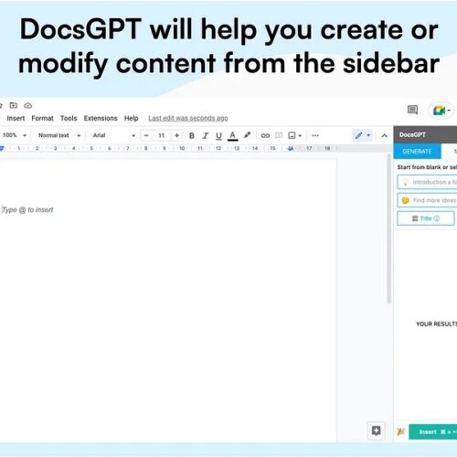 DocsGPT : DocsGPT, l’outil d’IA pour Google Docs