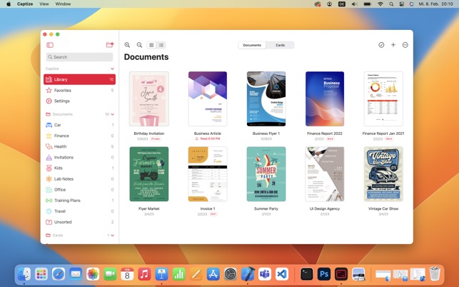 CAPTIZE : Vos documents, partout