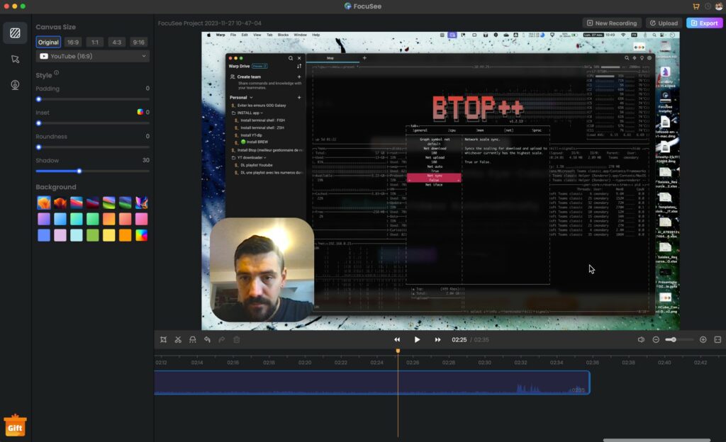 Parit Screencasting FOCUSEE : Outil de ScreenCasting simple et intuitif – Clement MONDARY