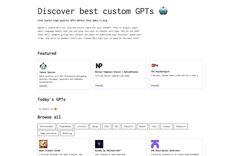 GPTs BASE : Base de contextes pour Chat GPT