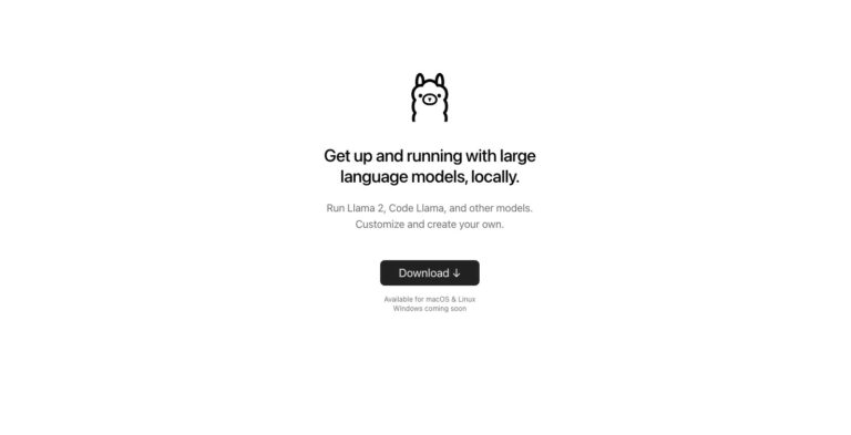 OLLAMA : Utilisez localement des modèles linguistiques de grande taille. (LLM)