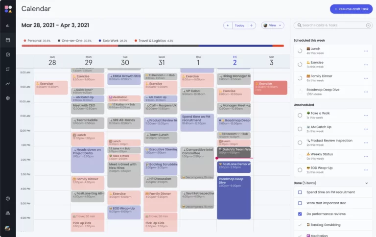 RECLAIM : Votre agenda géré par une IA