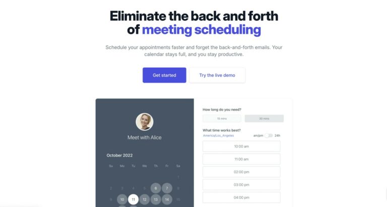 KOALENDAR : Alternative à Calendly