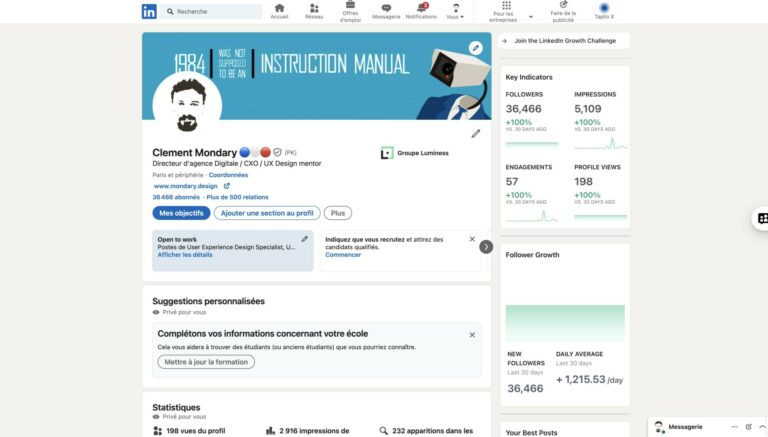 TAPLIO : Expérience Linkedin améliorée !