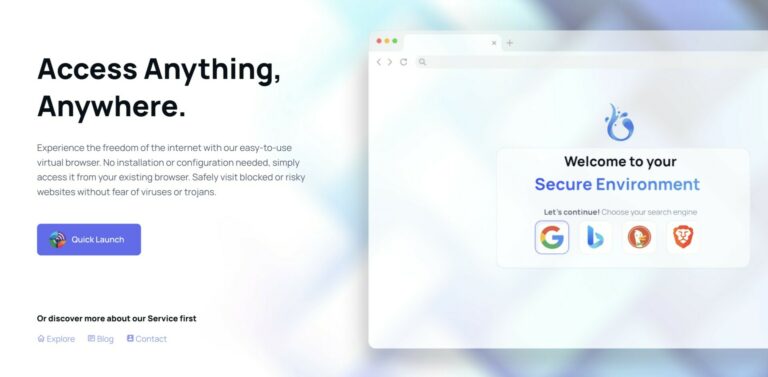 BROWSER.LOL : Navigateur virtuel sécurisé