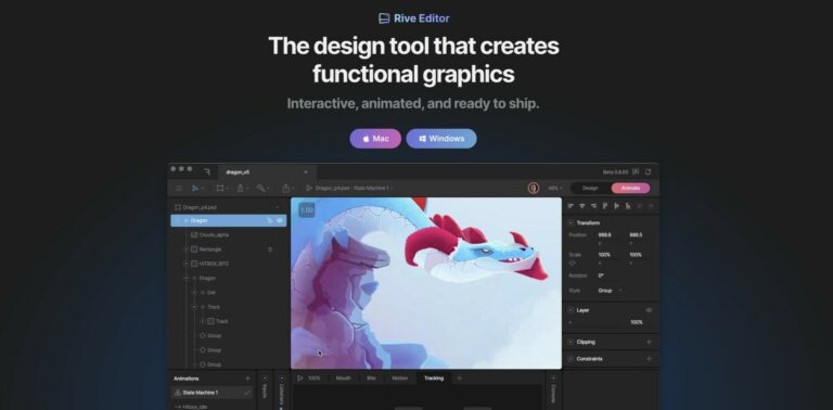 Rive – L’application d’animation pour les designers