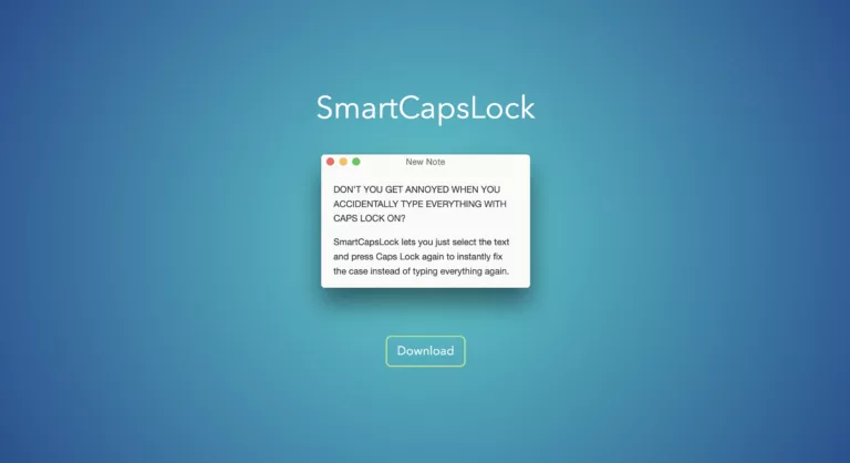SMART CAPSLOCK : Vos majuscules automatiquement