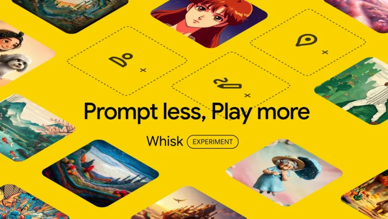WHISK : utiliser des images comme guides pour visualiser vos idées et raconter votre histoire.