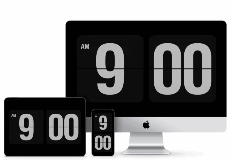 FLIQLO : Une belle horloge en économiseur d&rsquo;écran