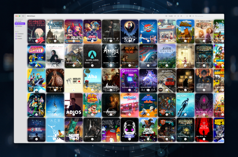 MYTHIC : Vos jeux Epic et Steam sur MacOS