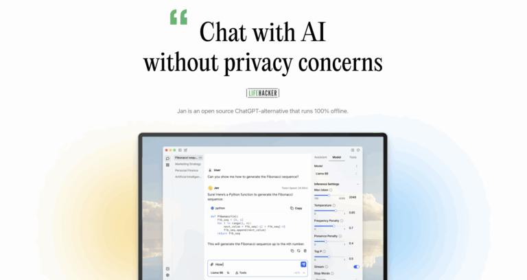 JAN : Alternative Open source à ChatGPT qui fonctionne 100% hors ligne
