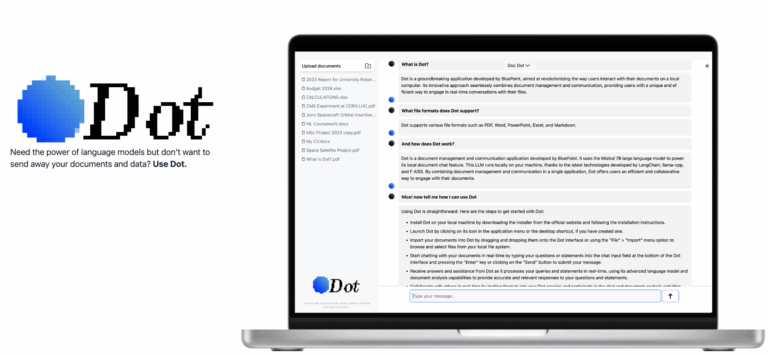 DOT : un assistant IA qui respecte tes données
